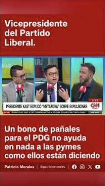 Patricio Morales sobre el acuerdo de Parisi y el PDG